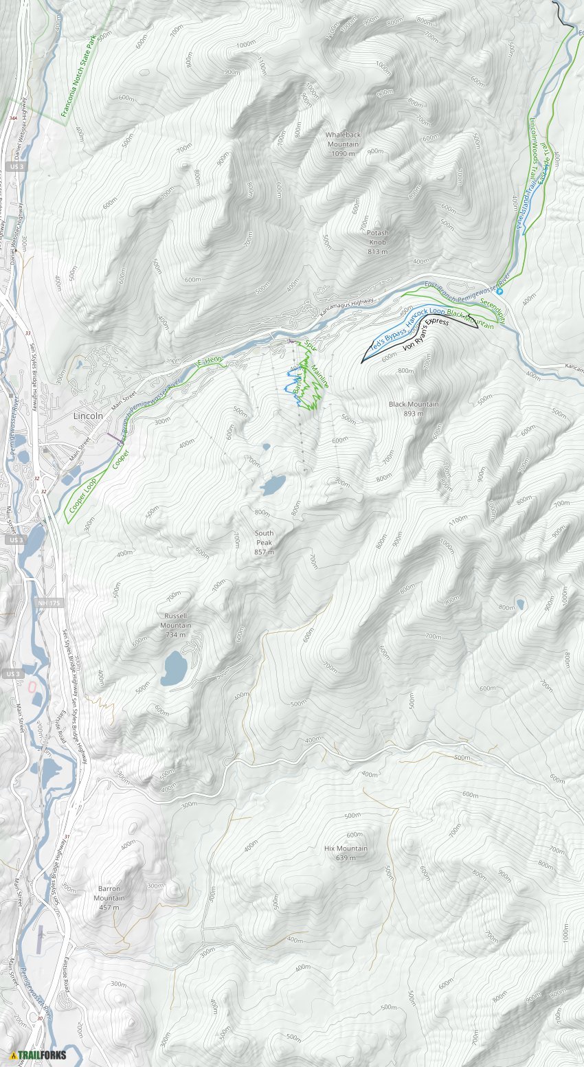 Lincoln, New Hampshire Mountain Biking Trails | Trailforks