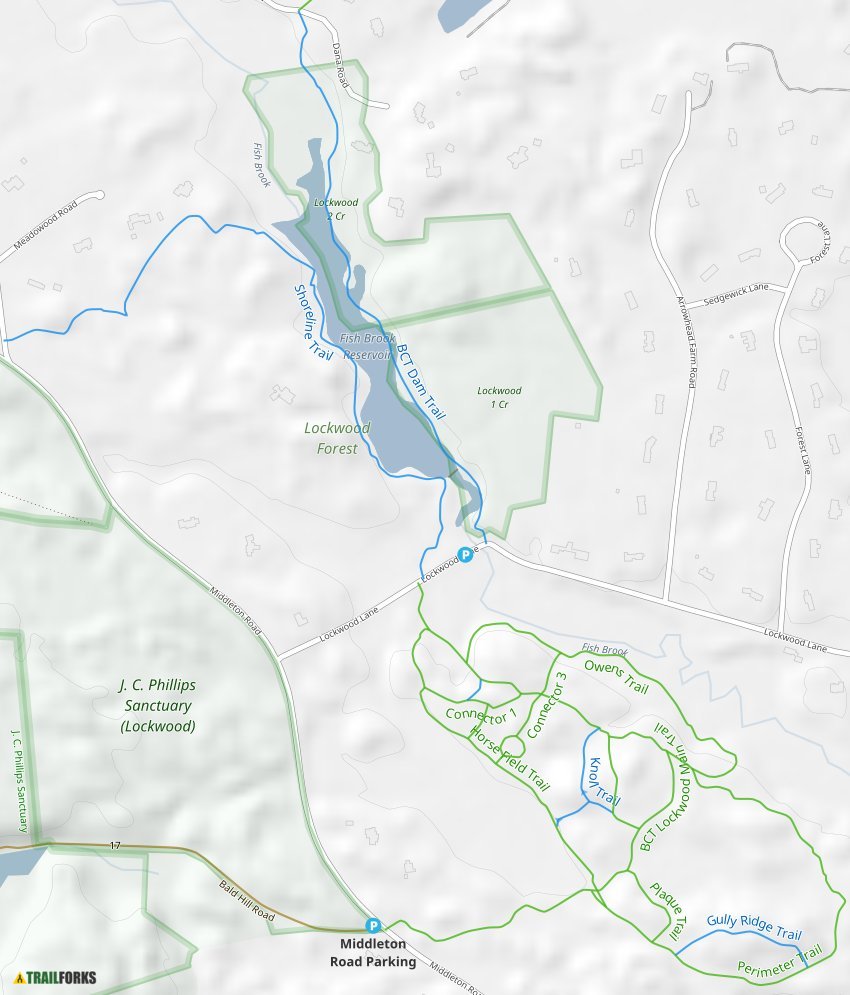 Lockwood Forest, Boxford Mountain Biking Trails Trailforks