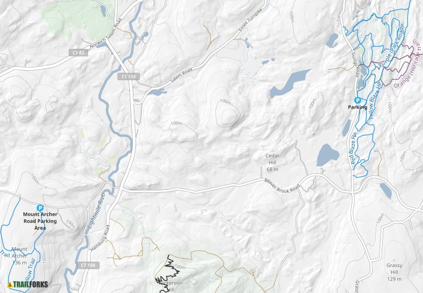Lyme, Connecticut Mountain Biking Trails Trailforks