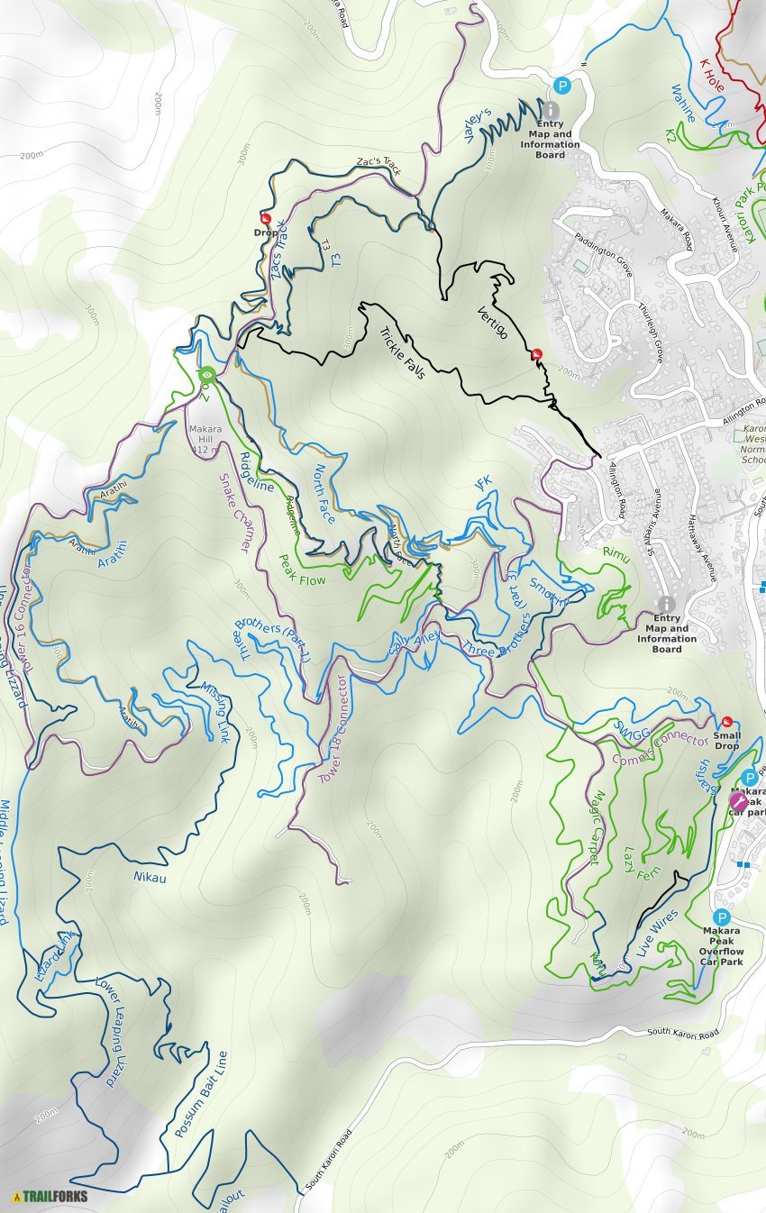 karori mountain bike park