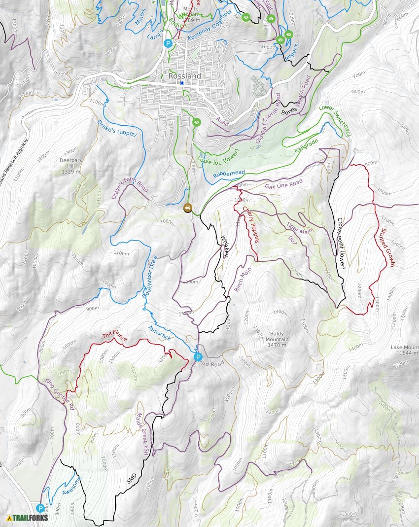 Malde Creek Mountain Biking Trails | Trailforks