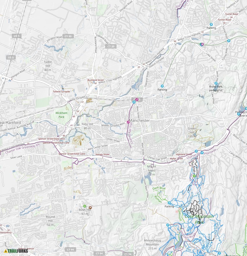Manchester, Connecticut Mountain Biking Trails | Trailforks