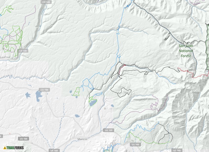 Mancos, Colorado Mountain Biking Trails Trailforks