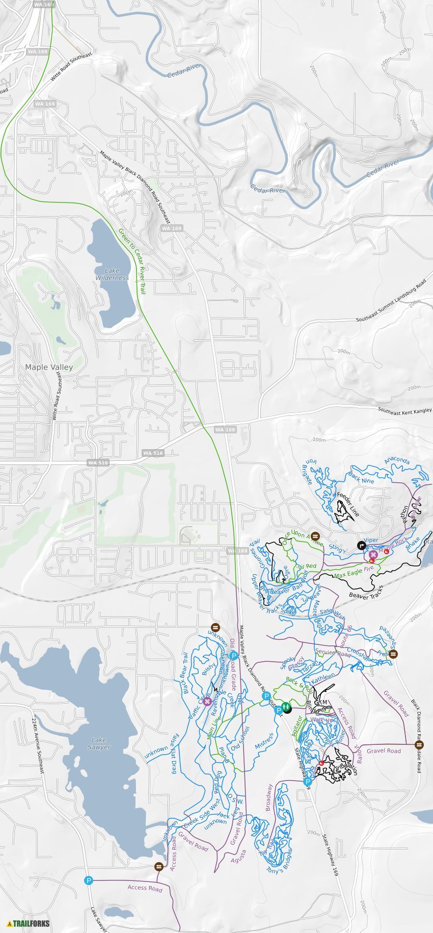 Maple Valley, Washington Mountain Biking Trails Trailforks
