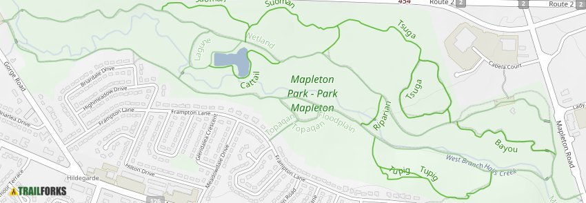 Mapleton Park 26507 Trail Map 