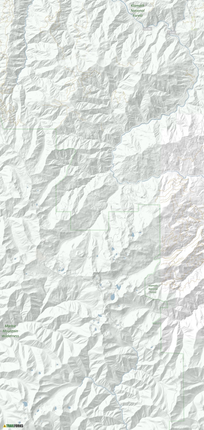 Marble Mountain Wilderness, Etna Hiking Trails Trailforks