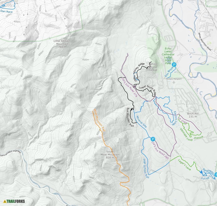 Marshall Conservation Area (North Conway), Conway Mountain Biking ...