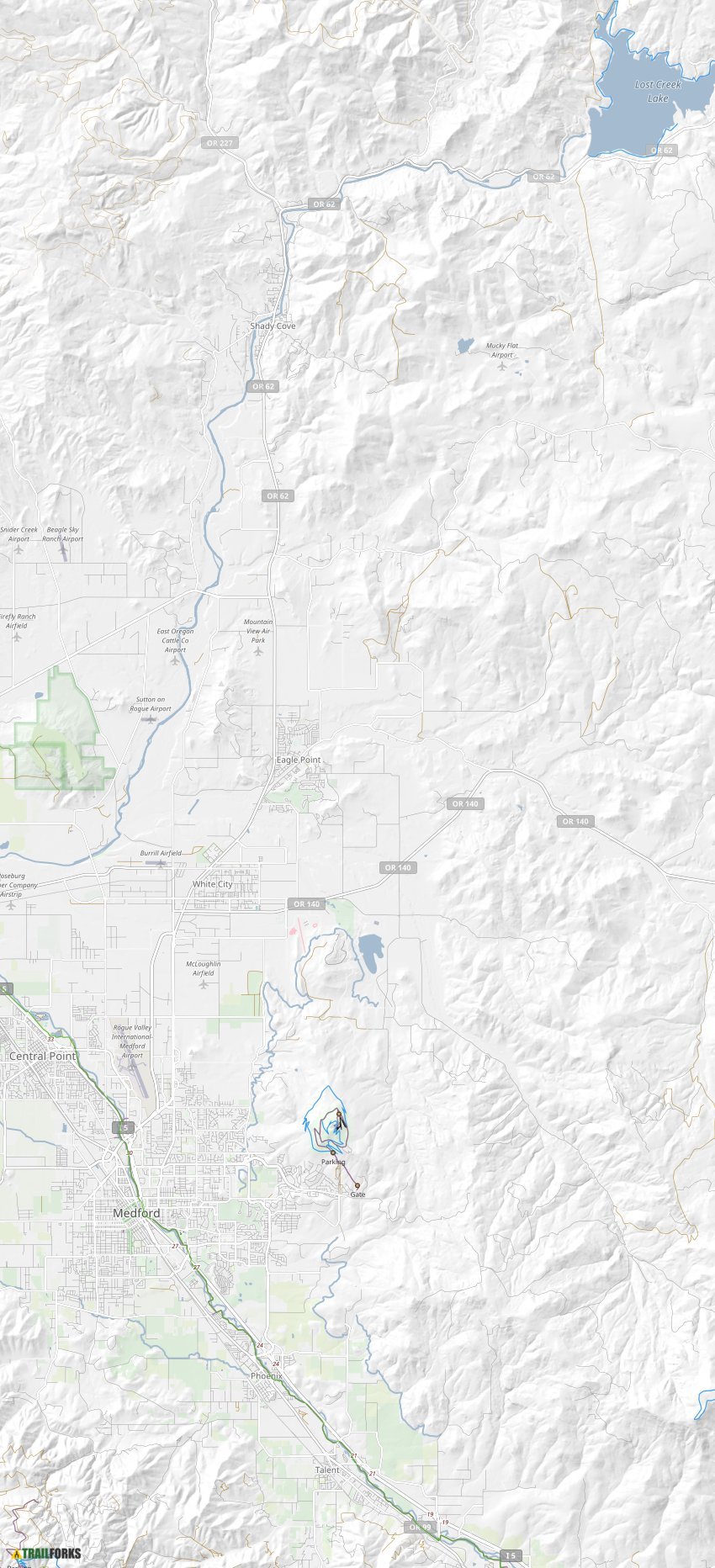 Medford, Oregon Mountain Biking Trails Trailforks