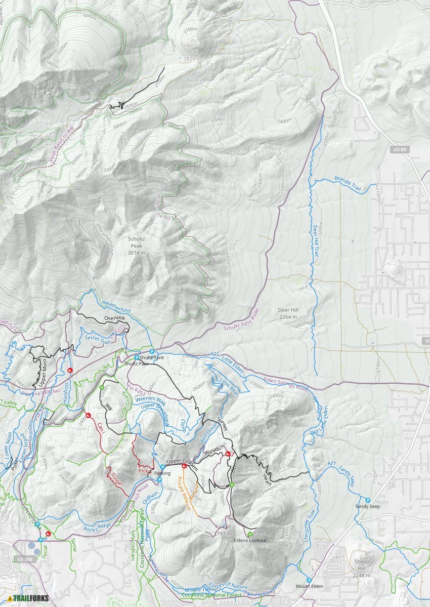 MEDL (Mount Elden Dry Lakes) Mountain Biking Trails | Trailforks