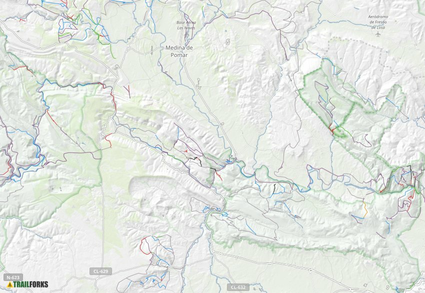 Merinides Map Merindades, Spain Mountain Biking Trails | Trailforks