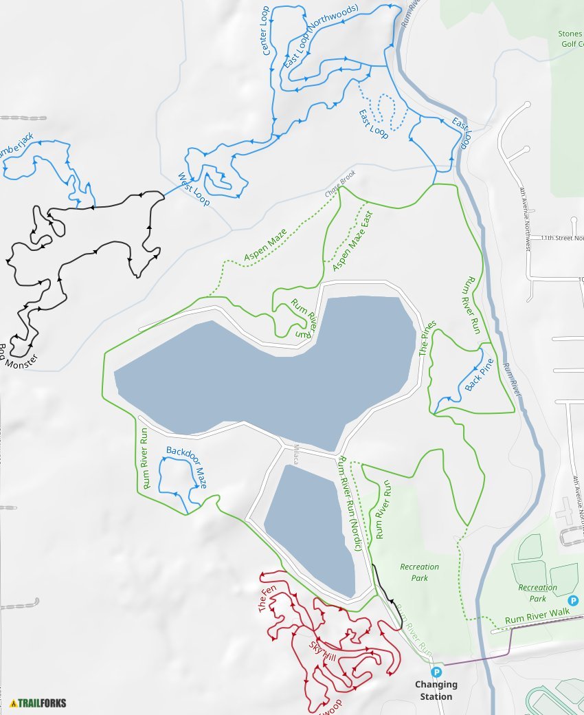 Milaca, Minnesota Mountain Biking Trails Trailforks