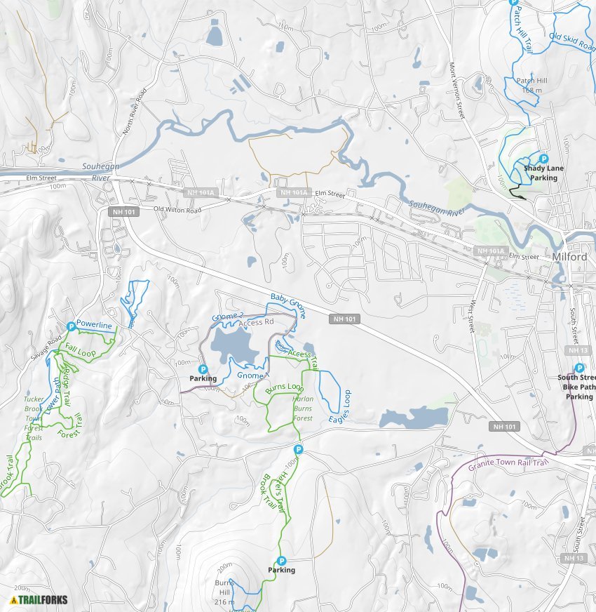 Milford, New Hampshire Mountain Biking Trails | Trailforks