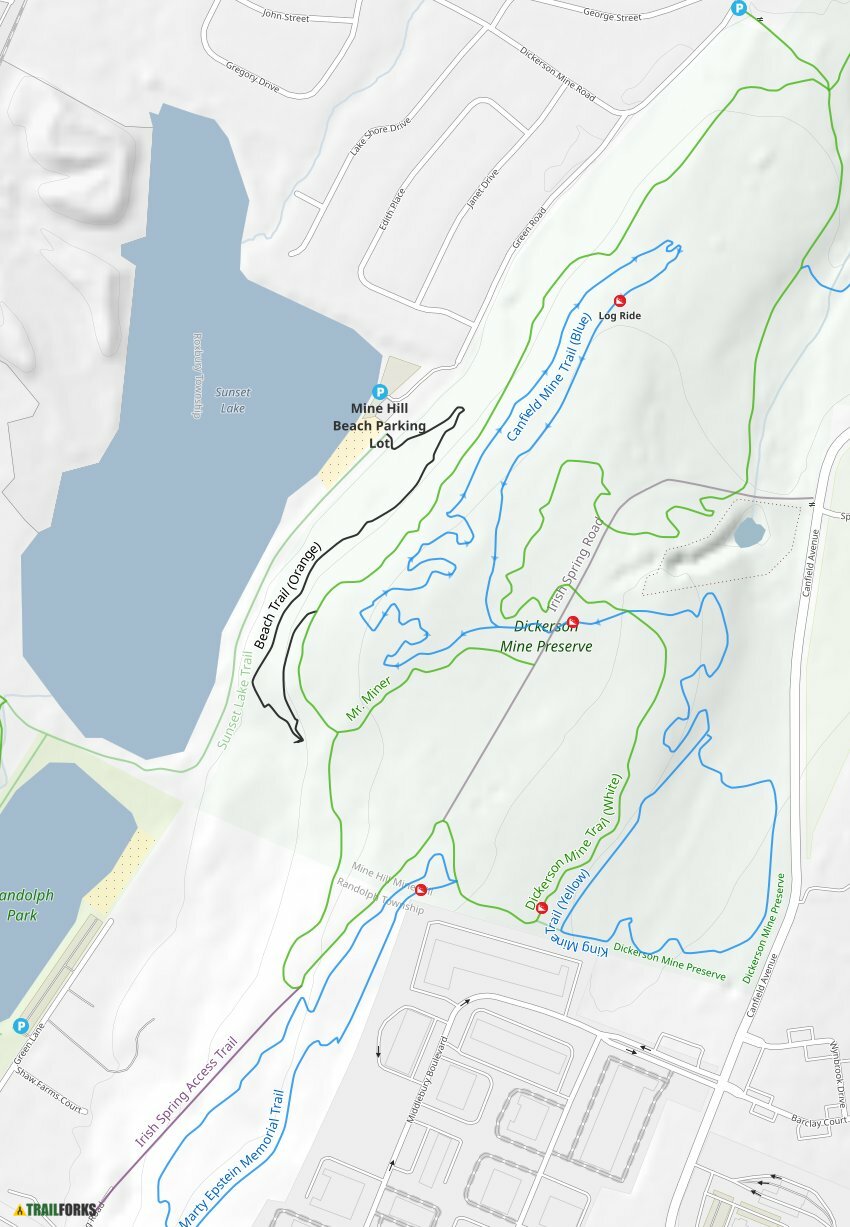 Mine Hill, New Jersey Mountain Biking Trails Trailforks