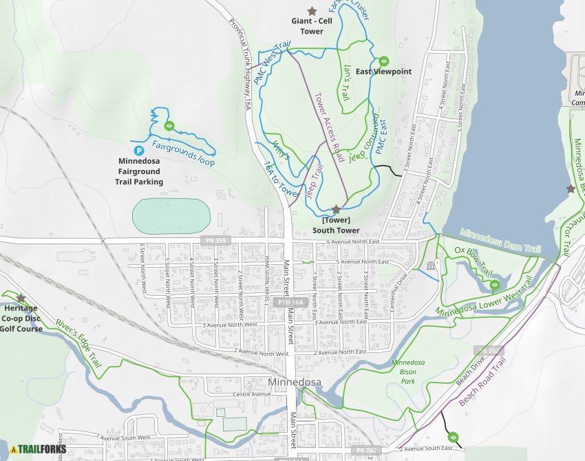 manitoba mountain bike trails