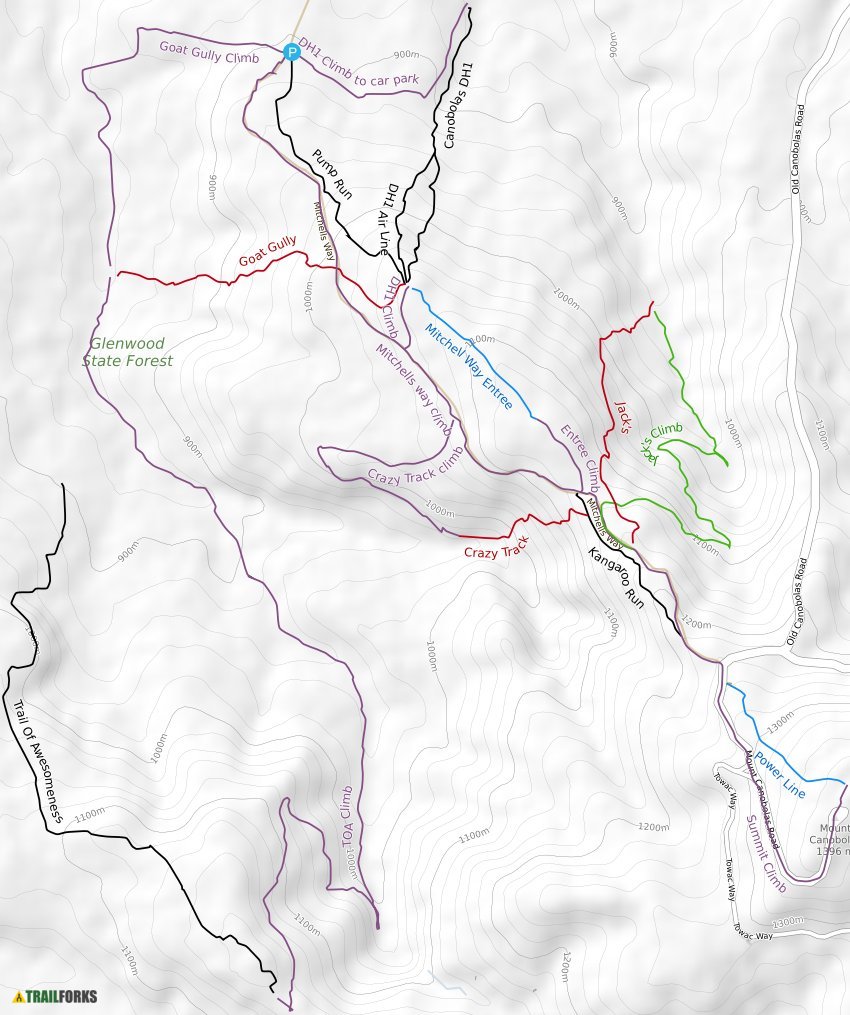 Lake canobolas mountain online bike park