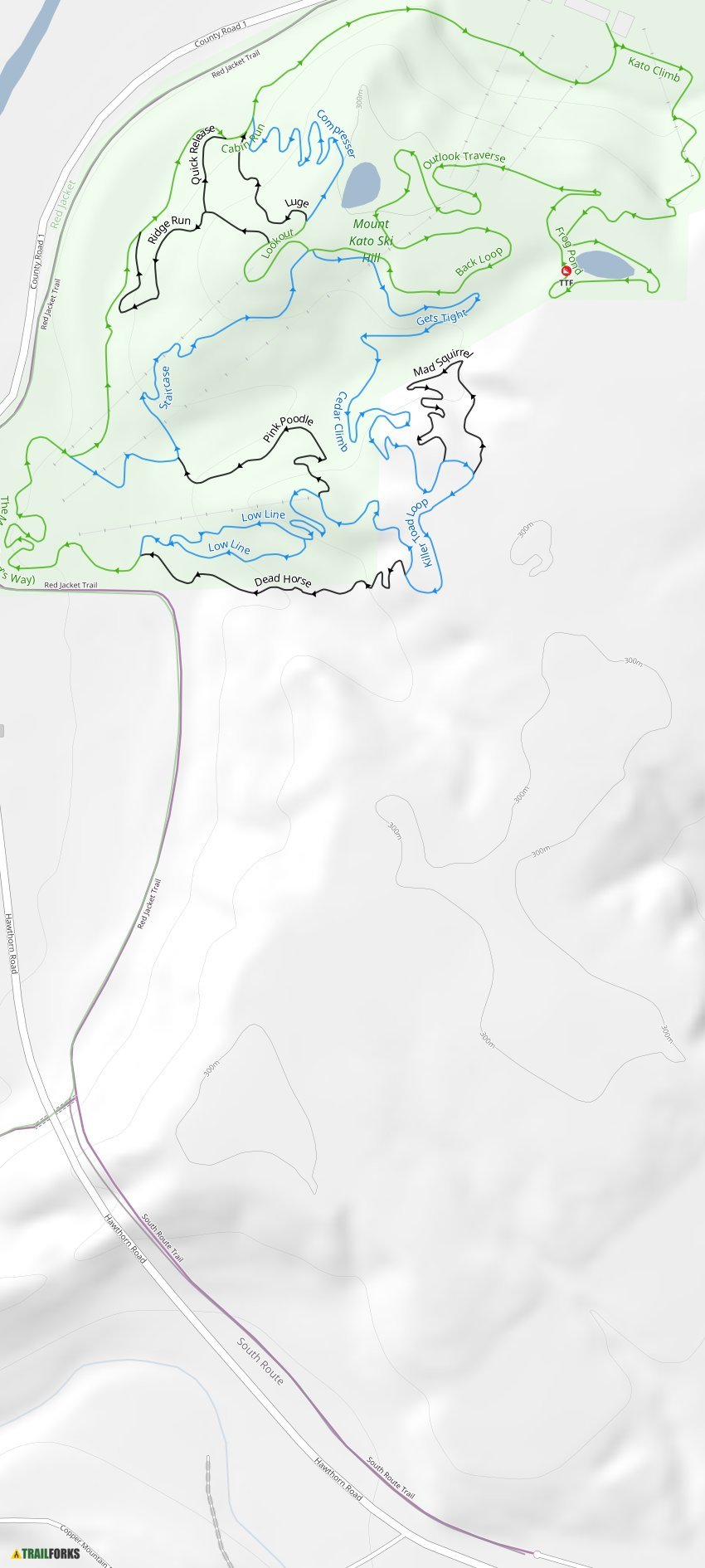 Mount Kato Trail Map Mount Kato, Mankato Mountain Biking Trails | Trailforks