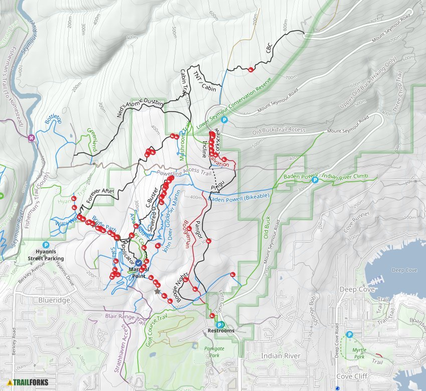 trailforks seymour