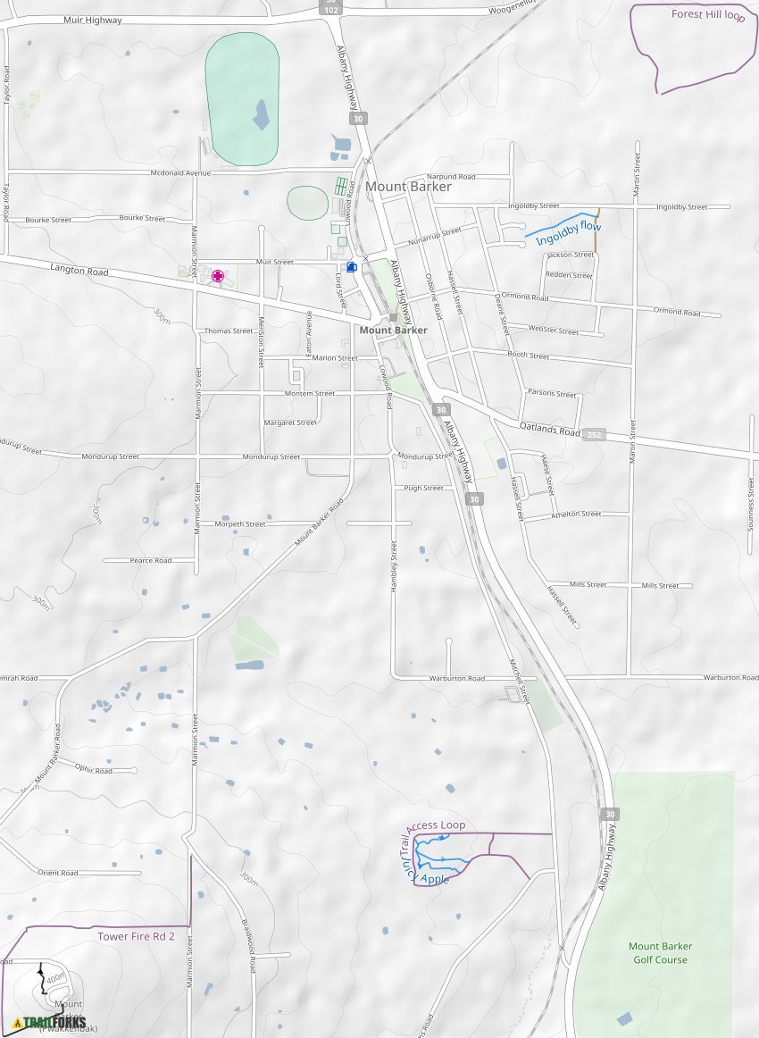 Mt Barker Mountain Biking Trails Trailforks