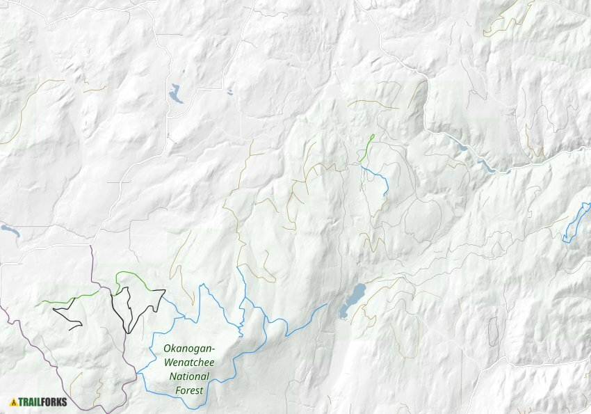 Mt Bonaparte, Tonasket Mountain Biking Trails Trailforks