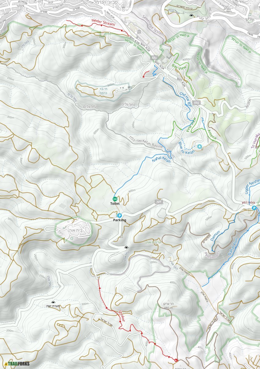Mt. Carmel National Park Mountain Biking Trails Trailforks