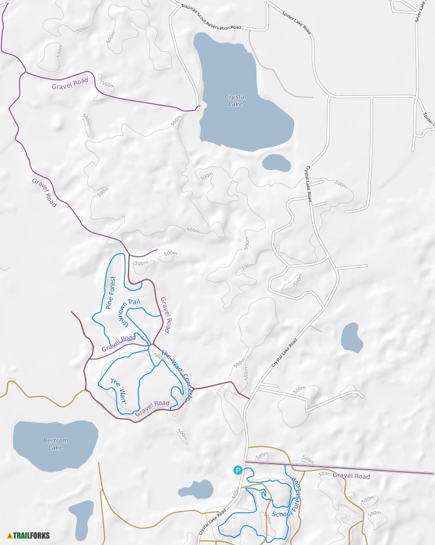 upper mud river lake map