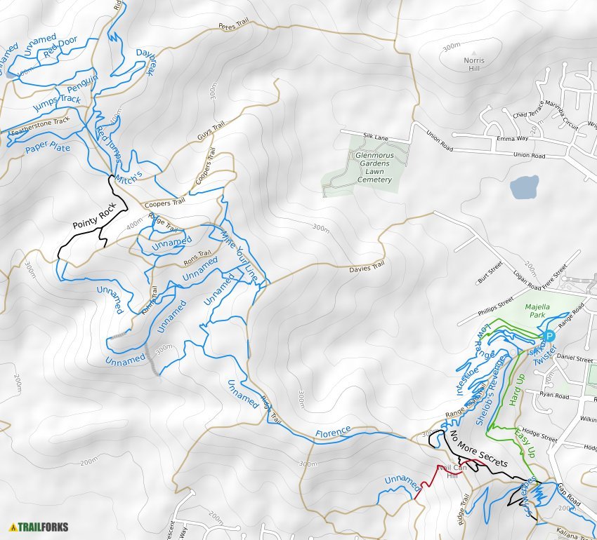 nail can hill mtb trail map