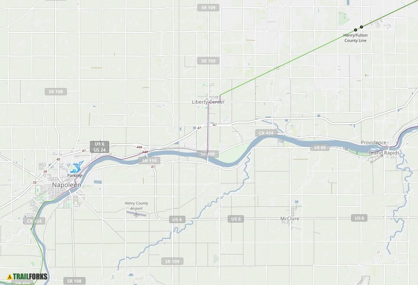 Napoleon, Ohio Mountain Biking Trails Trailforks