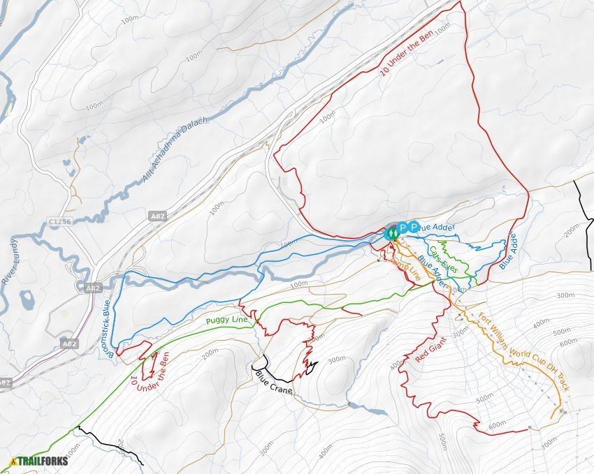 ben nevis mtb trails