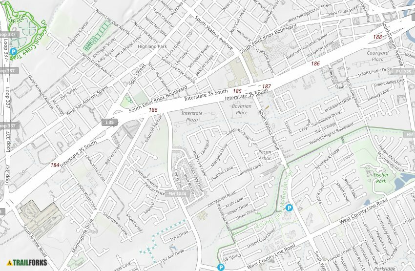 New Braunfels, Texas Road Biking Trails Trailforks