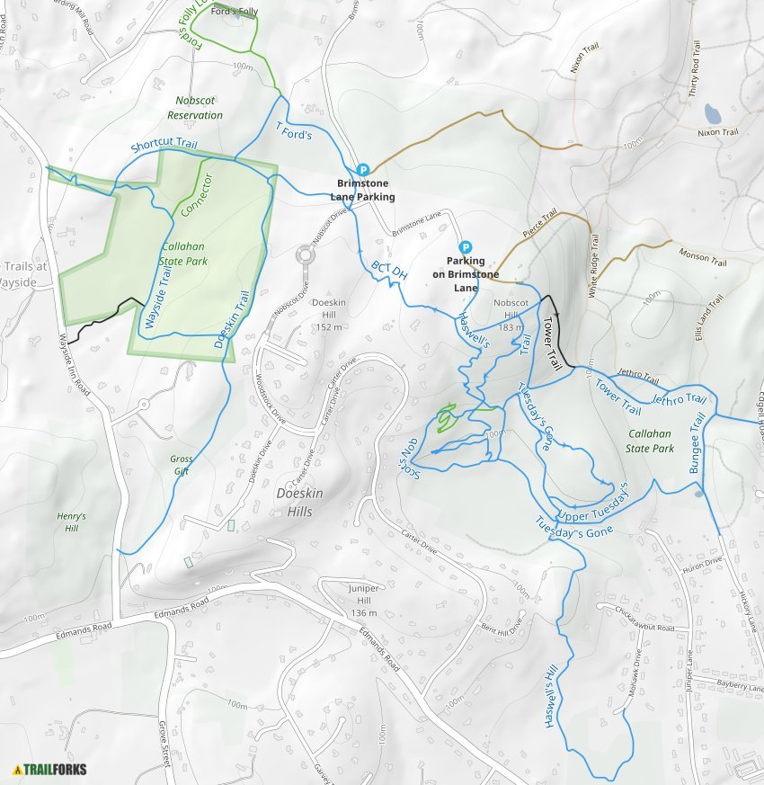 Nobscot Hill Mountain Biking Trails | Trailforks