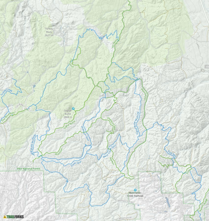 North Divide OHV, Woodland Park Mountain Biking Trails | Trailforks