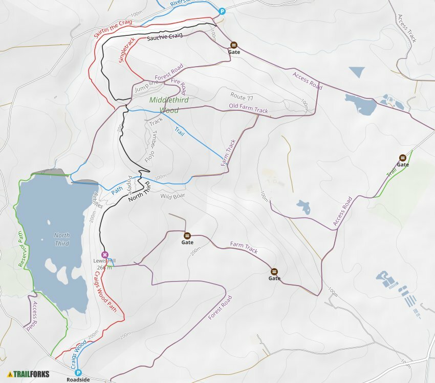 North Third, Stirling Mountain Biking Trails | Trailforks