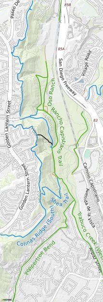 San Juan Bike Trail Map Northwest Open Space, San Juan Capistrano Mountain Biking Trails |  Trailforks