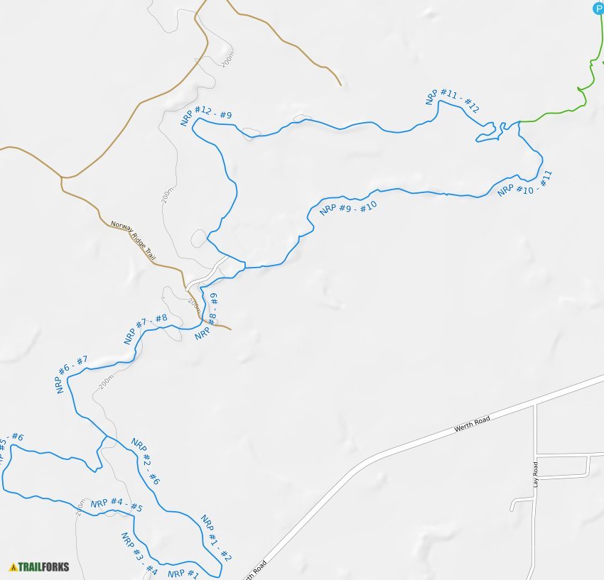 Norway Ridge Pathway Mountain Biking Trails Trailforks