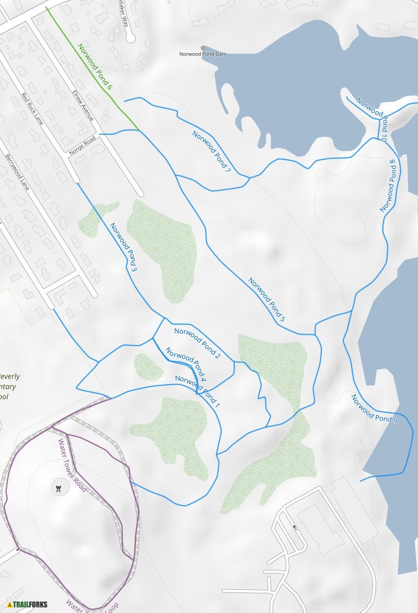 Norwood Park Map