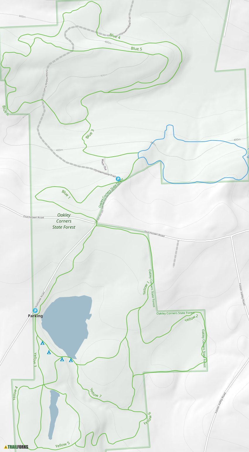 Oakley Corners State Forest, Newark Valley Mountain Biking Trails |  Trailforks
