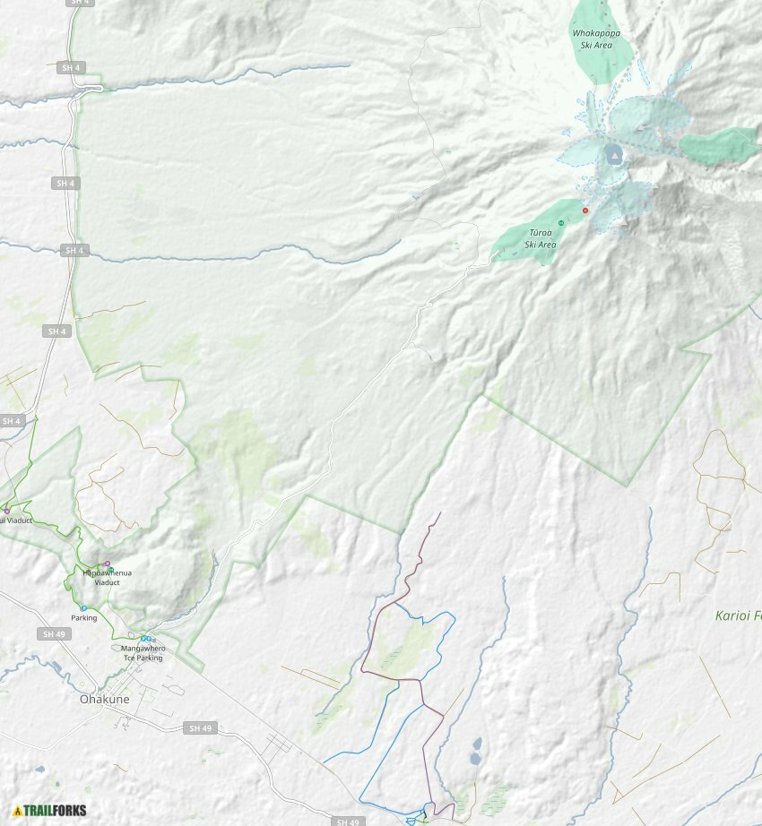 Ohakune Map