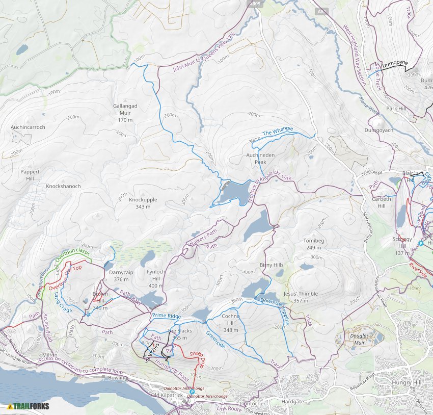 Old Kilpatrick Mountain Biking Trails | Trailforks