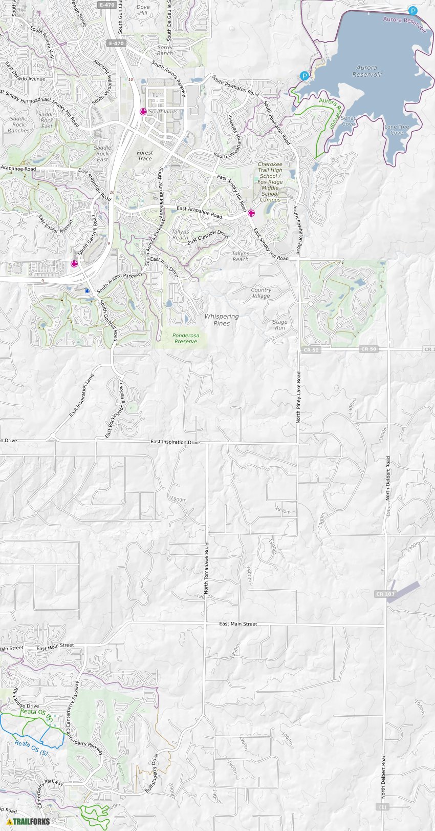 Parker, Colorado Mountain Biking Trails Trailforks