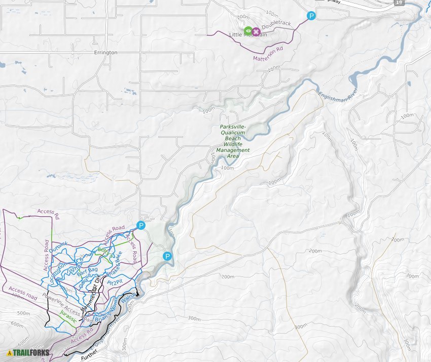 Parksville, British Columbia Mountain Biking Trails | Trailforks