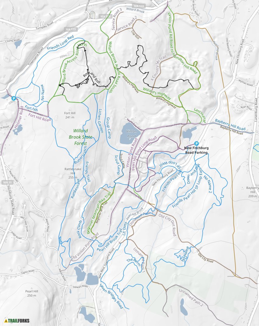 Pearl Hill State Park, Townsend Mountain Biking Trails | Trailforks