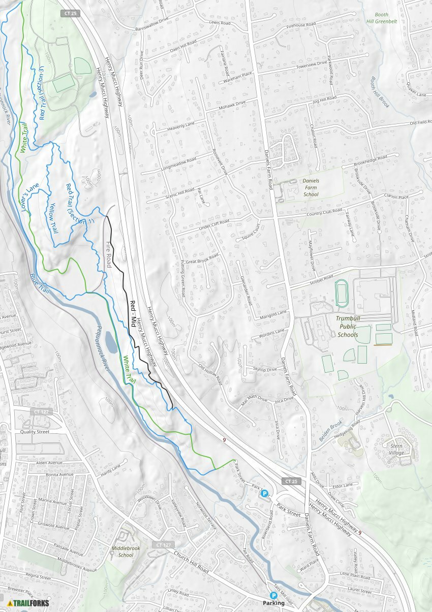 Pequonnock River Valley State Park Mountain Biking Trails Trailforks