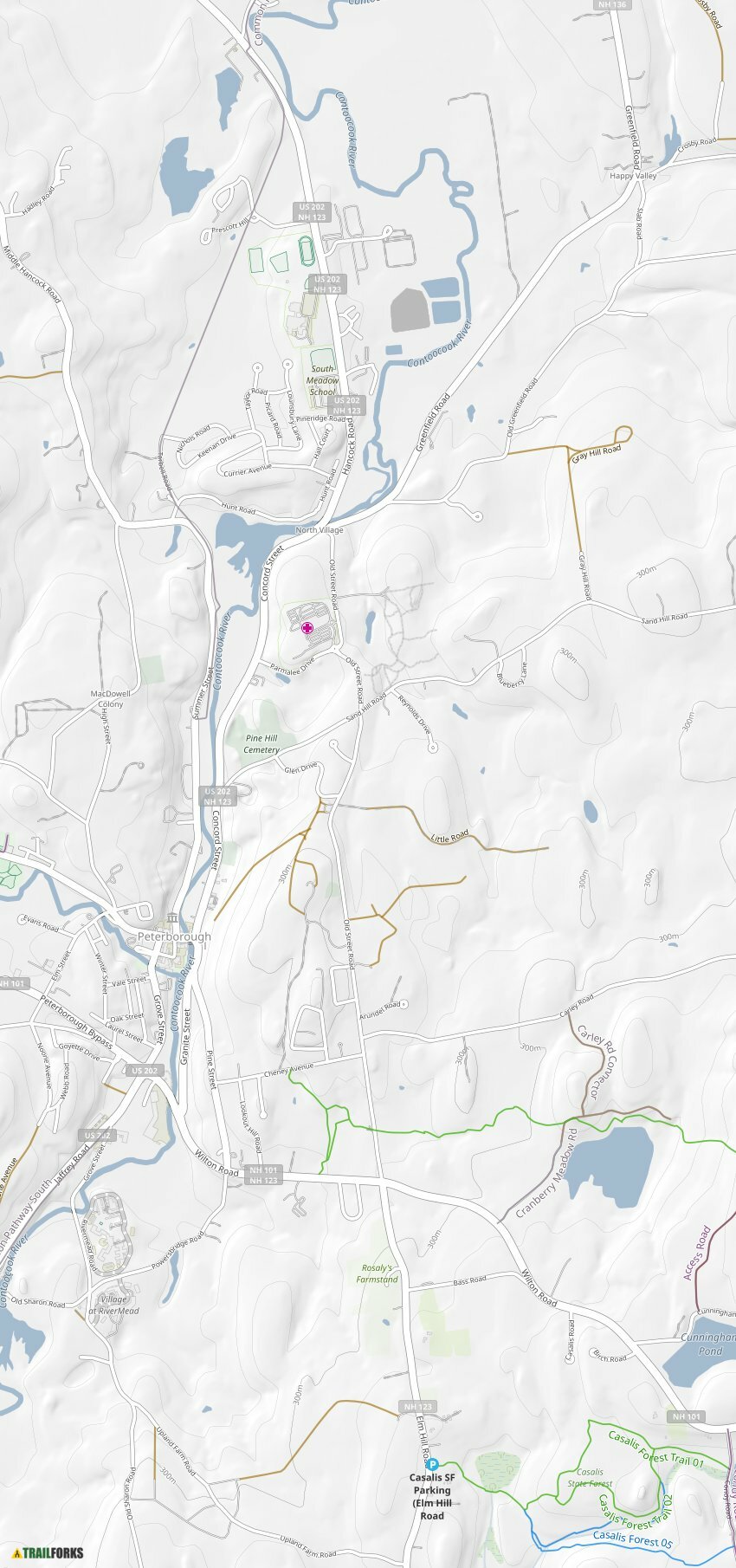 Peterborough, New Hampshire Mountain Biking Trails Trailforks