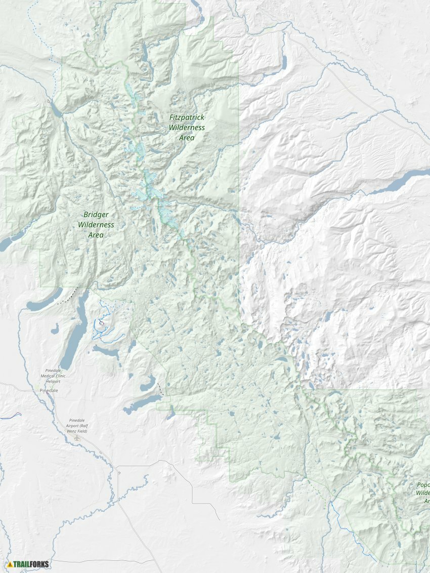 Pinedale, Wyoming Mountain Biking Trails Trailforks