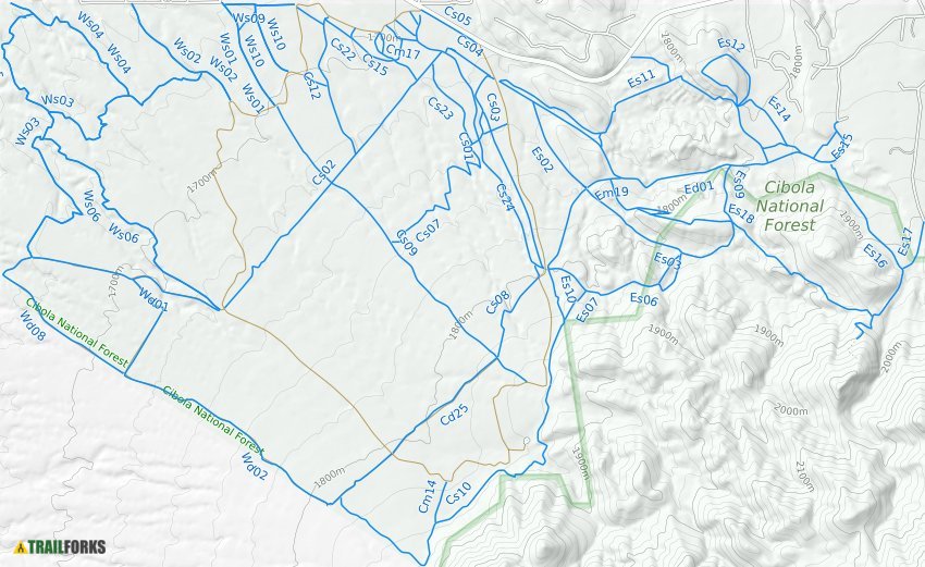 Placitas, New Mexico Mountain Biking Trails Trailforks