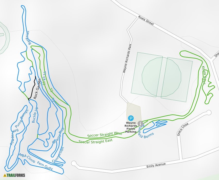 Port Macquarie Urban MTB Park, Port Macquarie Mountain Biking Trails