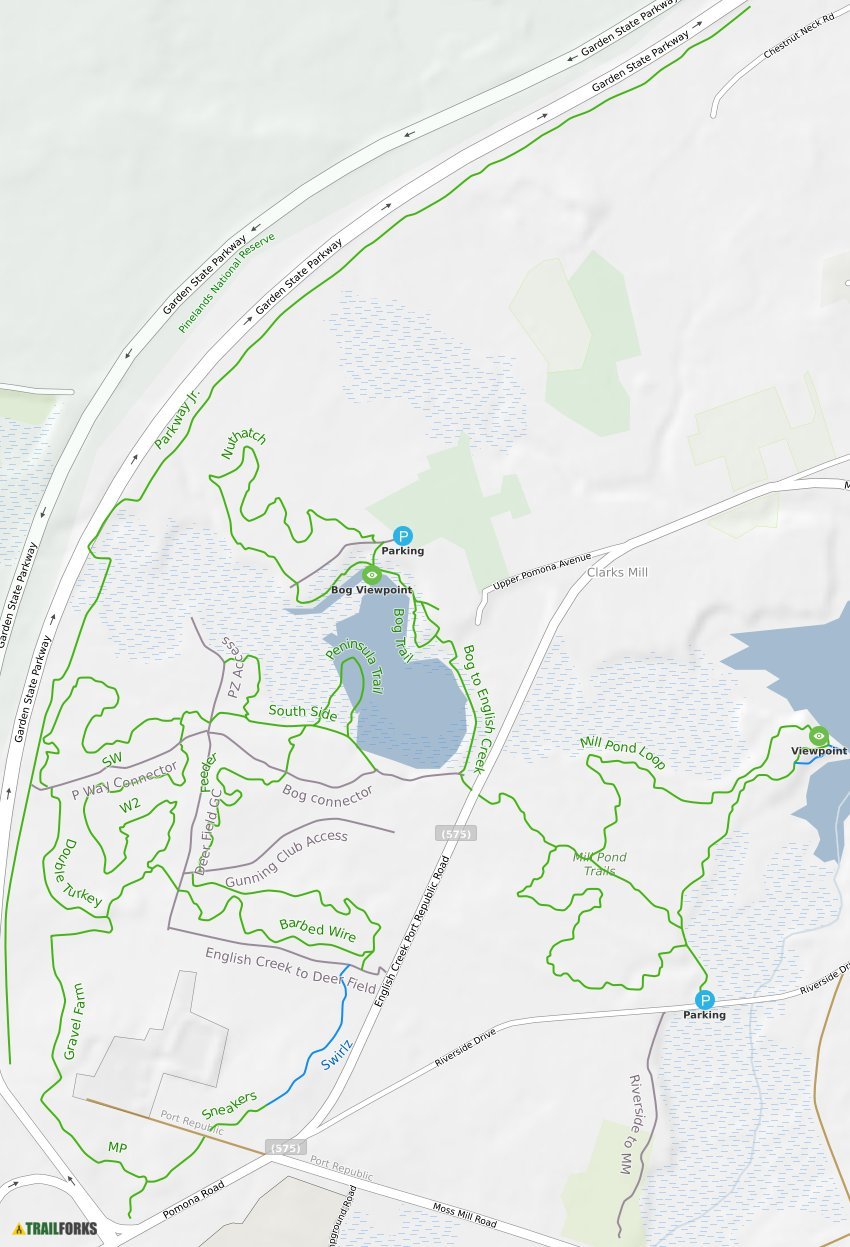 Port Republic, New Jersey Mountain Biking Trails Trailforks