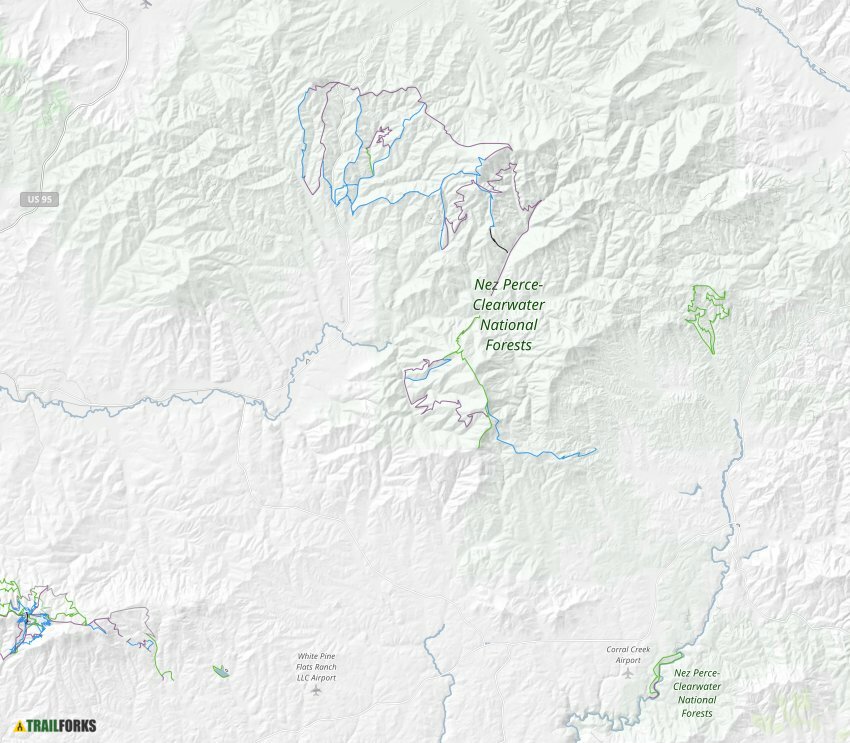 Potlatch, Idaho Mountain Biking Trails Trailforks