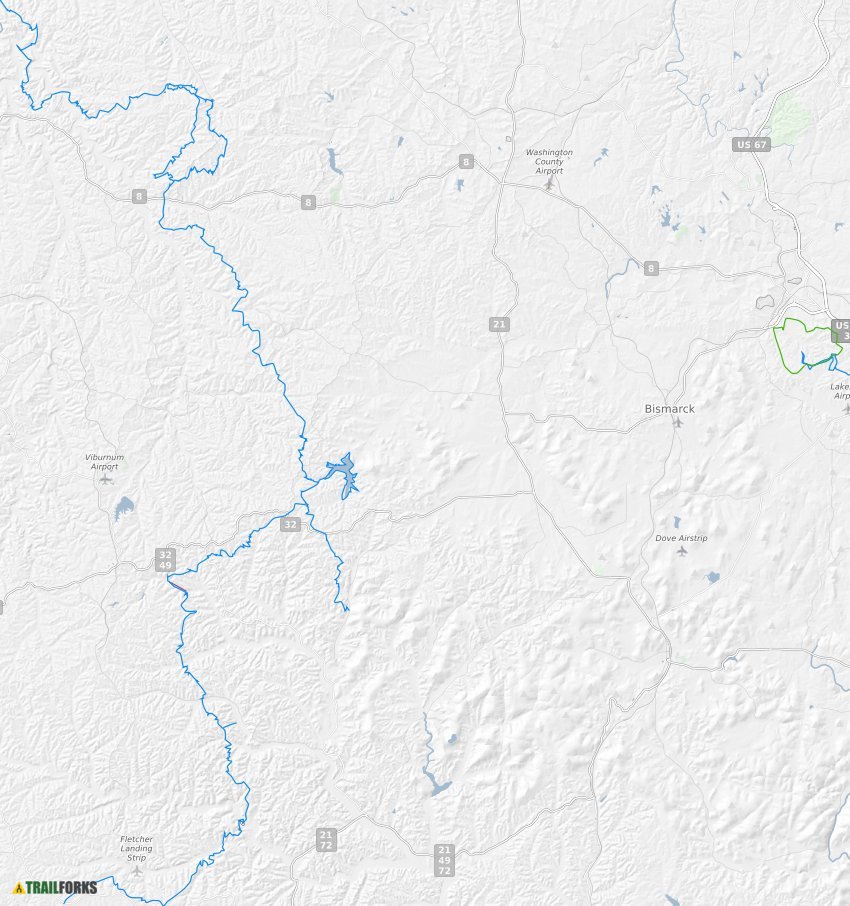 Potosi, Missouri Road Biking Trails Trailforks