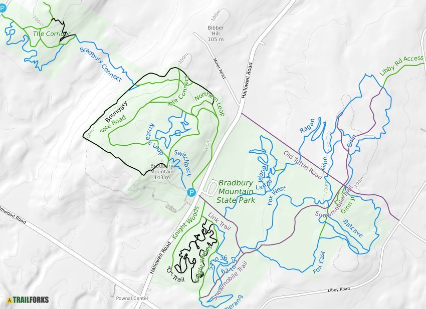 Pownal, Maine Mountain Biking Trails Trailforks